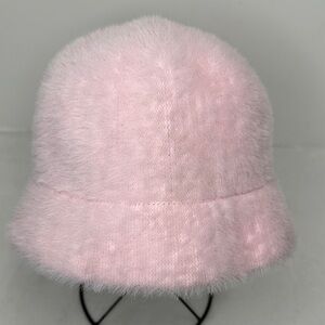 Pink Furry Bucket Hat OSFM